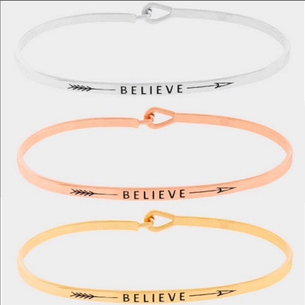 Bracelet bangles thin dainty - ROSE GOLD - Picture 3 of 8